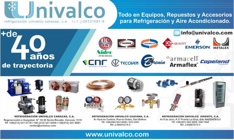 La organización @univalcoccs posee los mejores productos y de las marcas destacadas del mercado: #Copeland, #Emerson, #USMotors, #WhiteRodgers, #Uniweld y muchas más.
#univalco #univalcoccs
.
.
.
revistavenacor.com.ve
