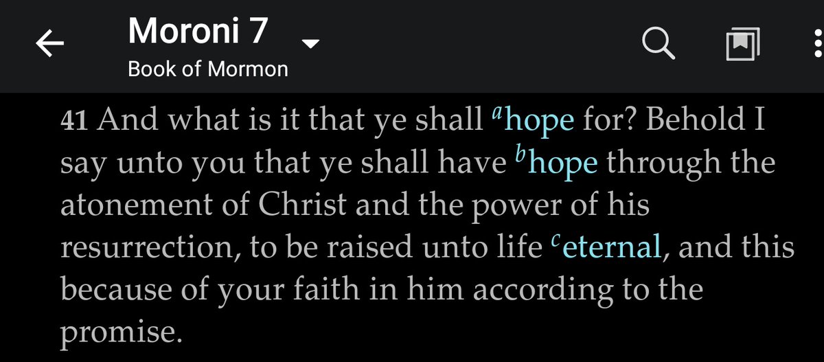 This can only be attained through  #JesusChrist and his infinite and atoning sacrifice. 7/
