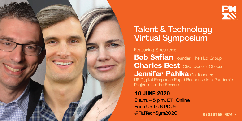 PMIevents's tweet image. Beginning in 5 at #TalTechSym2020 @rsafian talks rapid response with @CharlesBest &amp;amp; @pahlkadot. Learn how they pivoted #projects to meet unexpected needs and how you can do the same. ow.ly/8pp230qOdc5