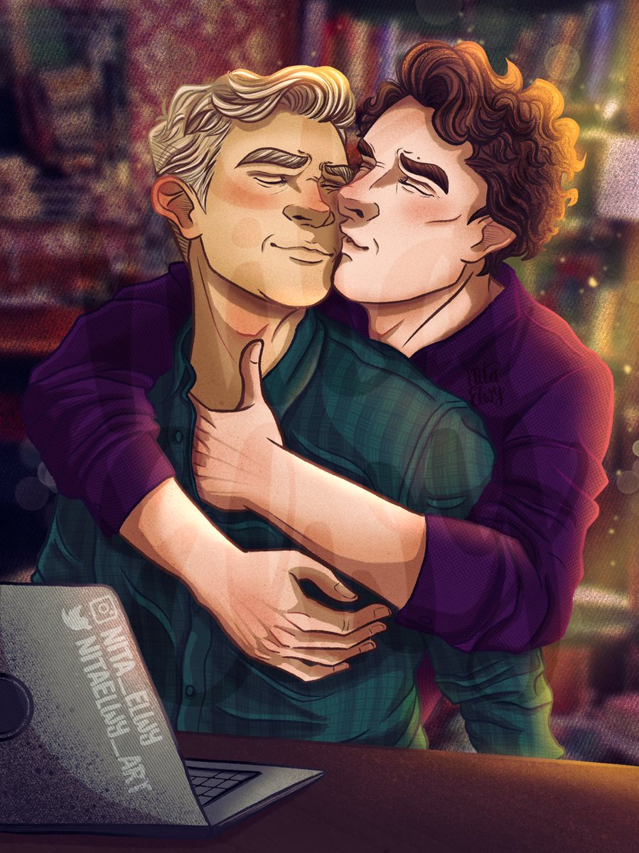 NitaElwyArt's tweet photo. π³οΈβπThere's news!π³οΈβπ Who follows me on InstaStorys knows which doubts I had about the picture. But it's done, what do you say? Sherlock's in a bit of a hurry because John's given him a great idea π #johnlock #johnlockfanart #johnlockfandom #nitaelwyart #johnlocklove #sherlockian https://t.co/cgVQQPOWlQ