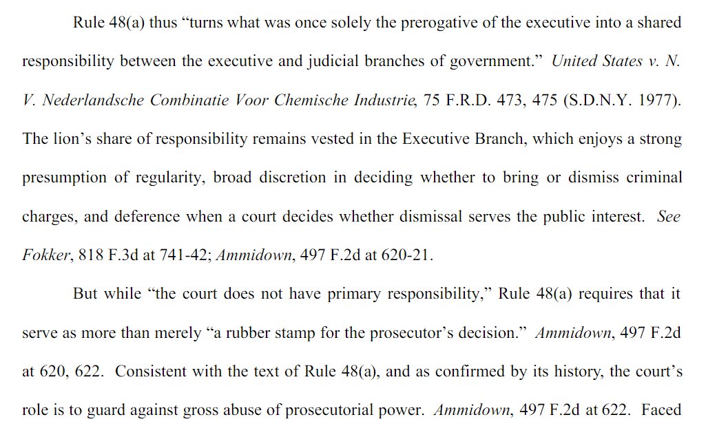 Can't wait until they get to the part of this case where DOJ has to prove "gross abuse of prosecutorial power".Because it wasn't in the decision to clear Flynn, it was in the decisions to prosecute him for "corrupt, politically motivated reasons."