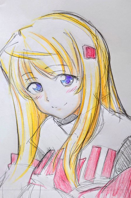 6月11日は赤緒さんの日ということで、赤緒さんを描きました!!! 