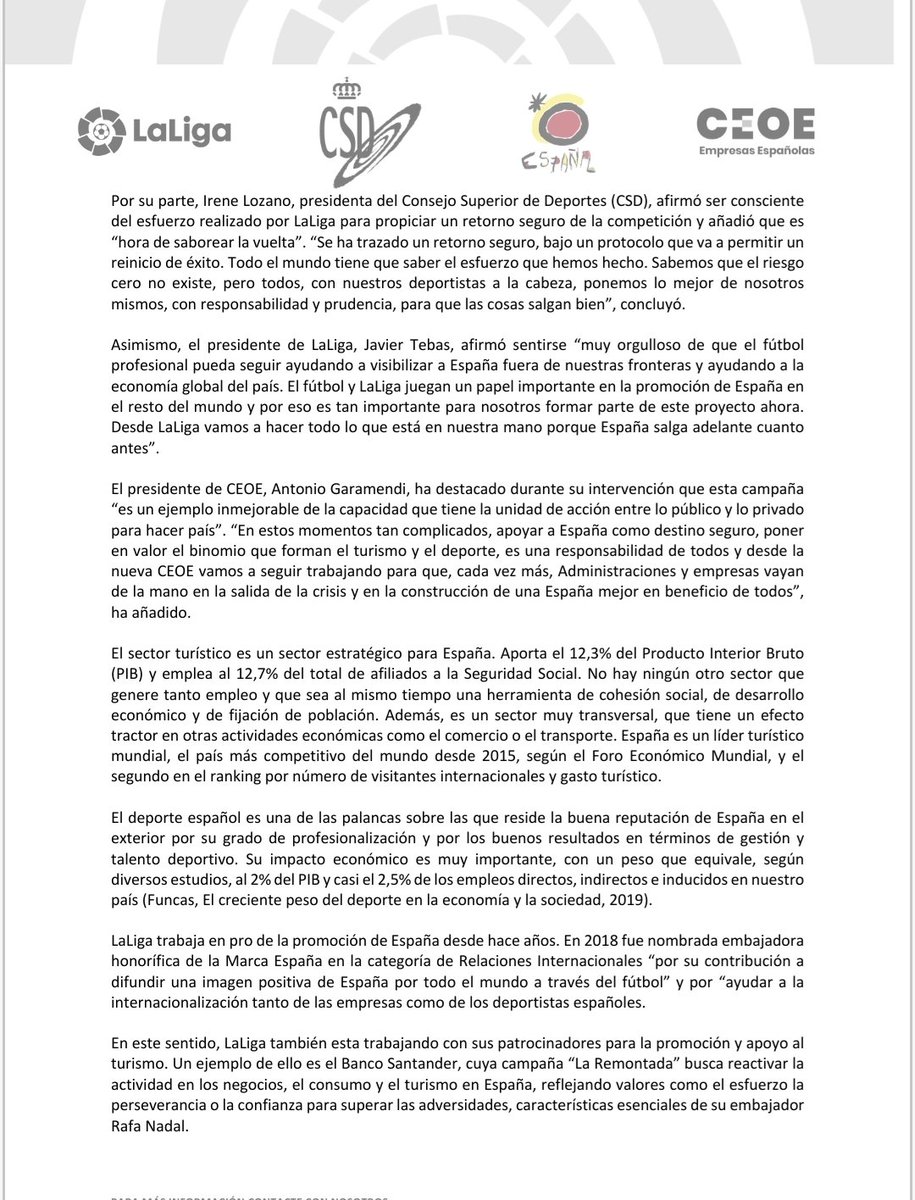 SECRETARÍA DE ESTADO DE TURISMO tweet media