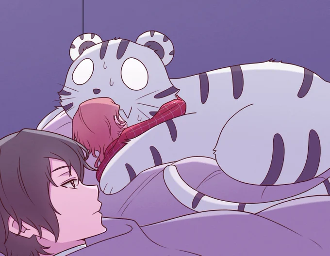 Ah yes. Me. My boyfriend. And Atsushi-kun 