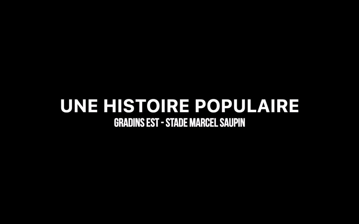 Condevicnum's tweet image. 🎥 C’est l’heure de vous raconter une histoire populaire. Celle de Saupin, de ses Gradins Est et des gens qui y ont laissé des souvenirs.
Demain, à 19h, on vous présente notre nouveau projet. Mais avant, on tenait absolument à vous en raconter l’histoire : youtube.com/watch?v=AYzegb…