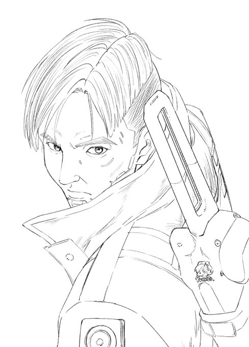 息抜きに違うゲーム描いてみたけど難しかった 