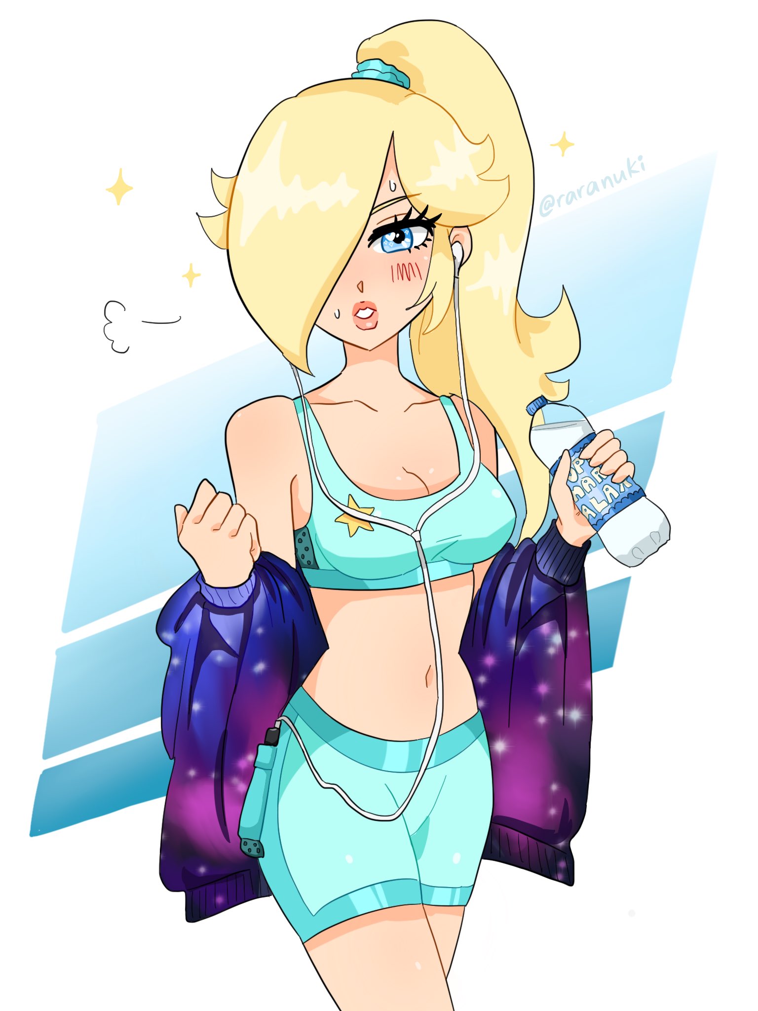 raranuki @🌷comms full🌷 on X: princess rosalina out for a jog