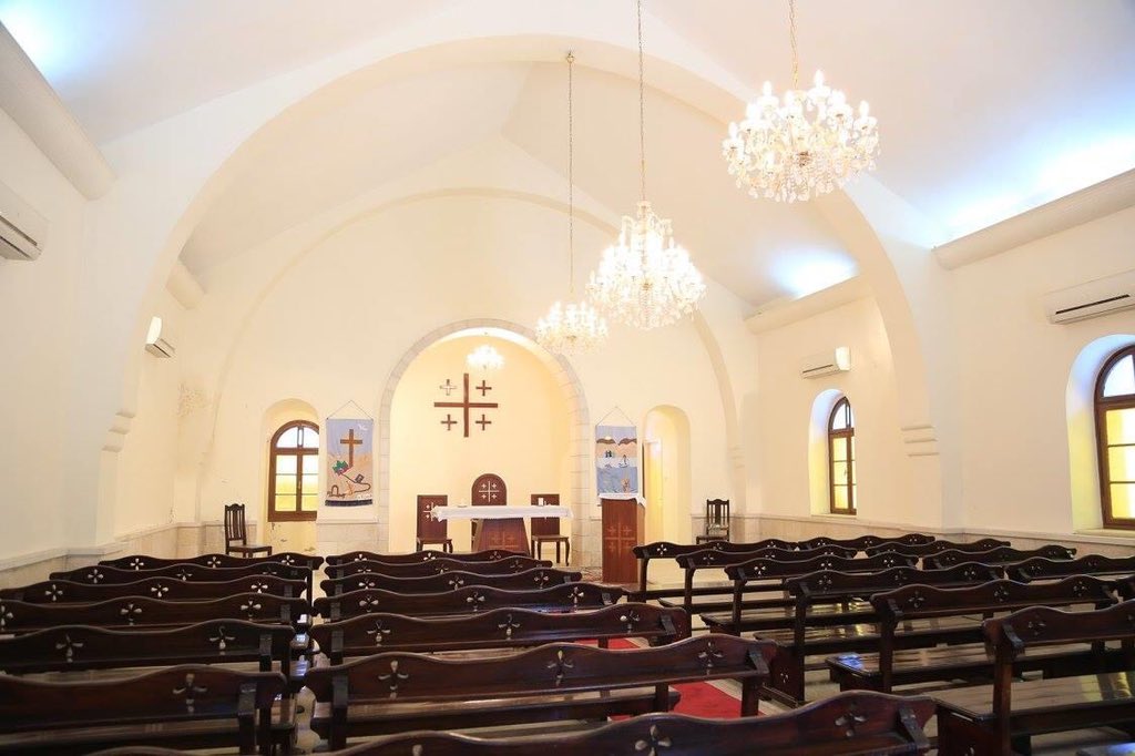 Gaza غزة. Today 1k Christians live in Gaza, 70% are Orthodox and the rest are Latin Catholics with an Evangelical minority. Christians manage a hospital & 5 schools in Gaza. Gazan christians outside reach 8-10k that started leaving since 1948 and after 2007 siege and wars.