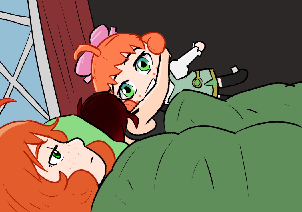 Ah yes. Me. My girlfriend. And her 500 dollar four foot tall plushie of me.
#RWBY #NutsAndDolts