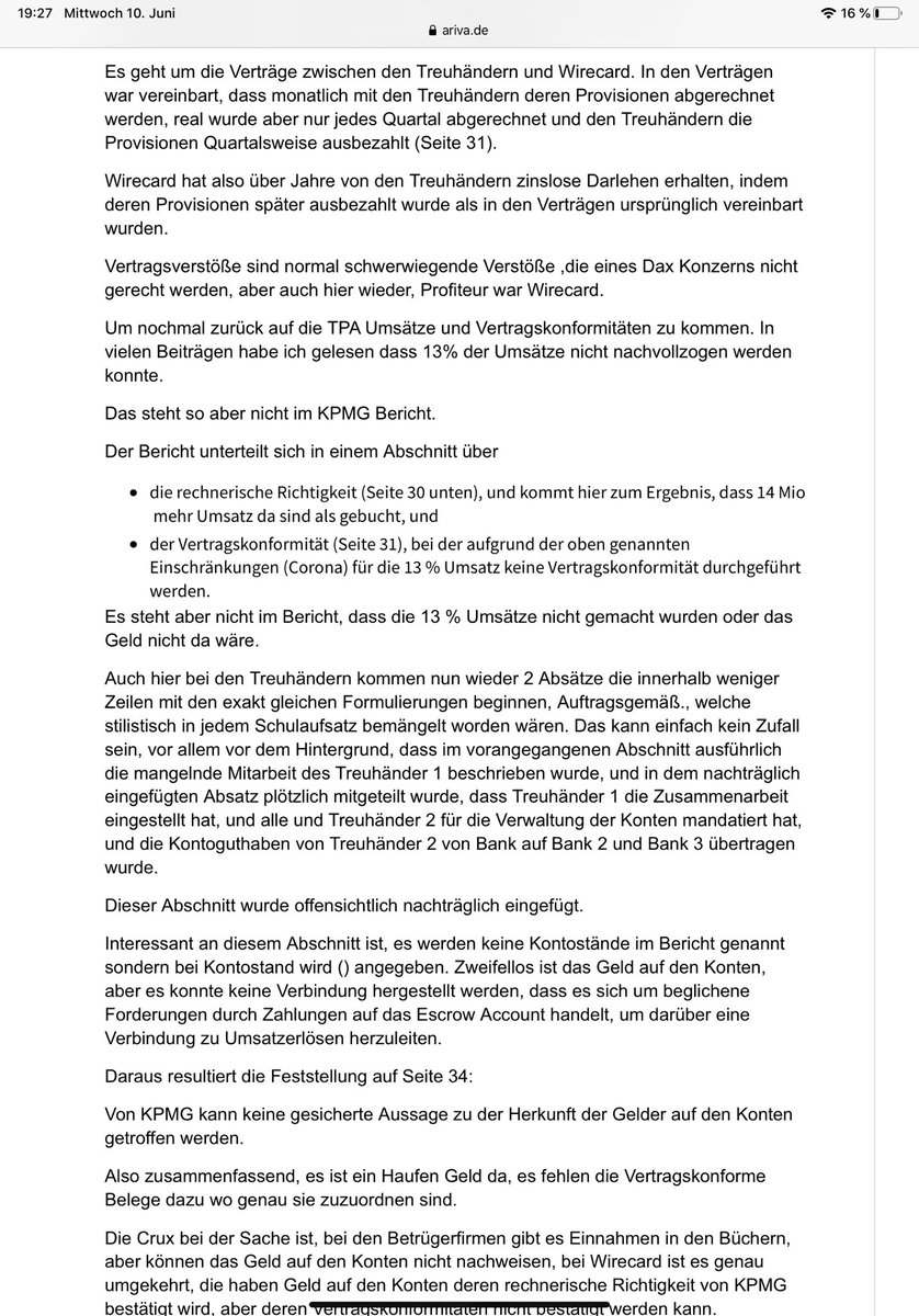 Peter Medialist Fortsetzung Wirecard Viel Spass Beim Lesen Und Danke An Das Ariva Forum