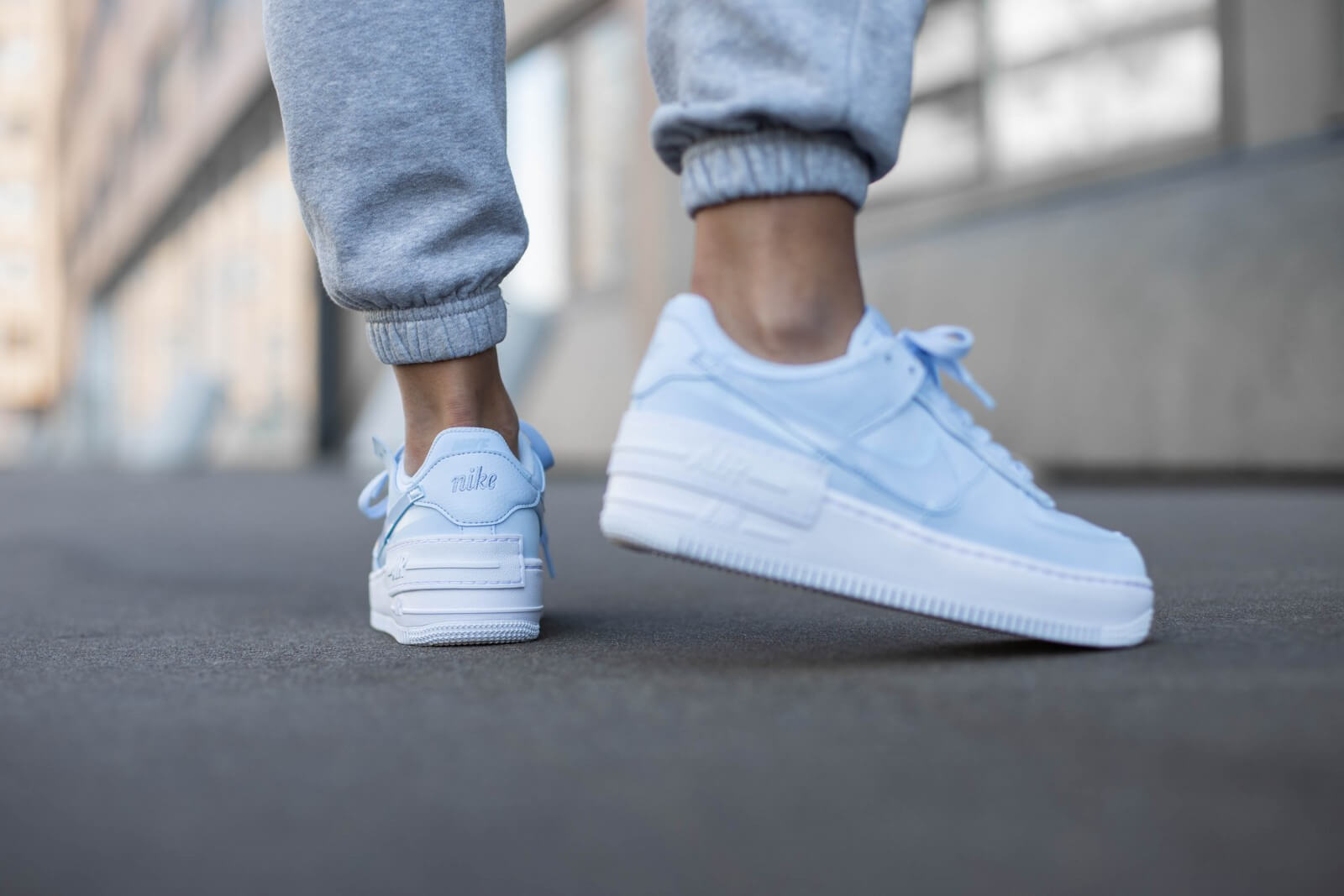 Nike air force top 1 shadow hydrogen blue