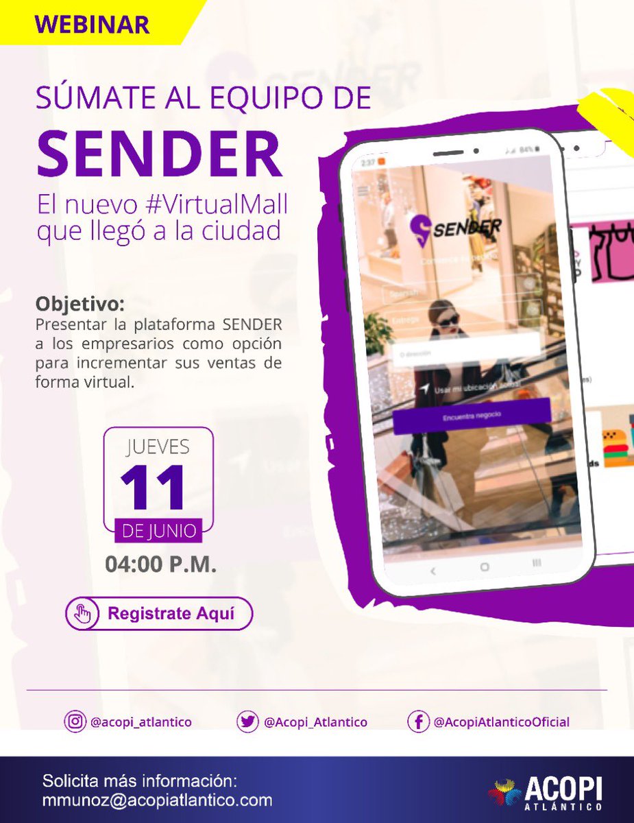 SenderApp tweet media