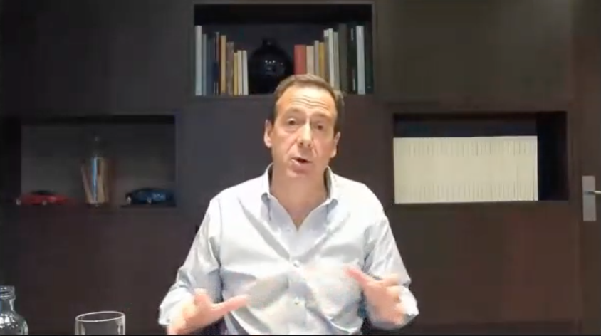 ISDI_edu's tweet photo. “En 3 meses en @caixabank hemos adelantando 3,2 millones de pensiones y prestaciones de desempleo, aprobado 33.000 millones de crédito y concedido 350.000 moratorias." Gonzalo Gortázar en #LeadershipSeries #ISDItalk https://t.co/VhN87NGqTT