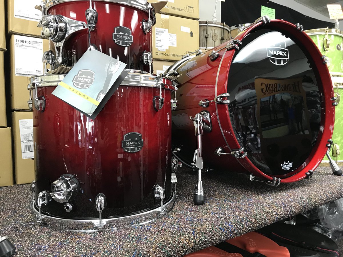 The <a href="/MapexDrumsUSA/">Mapex Drums</a> Saturn always sport amazing finishes and sounds, at killer, player prices!