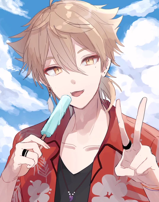 #絵ガク
夏‼️ 