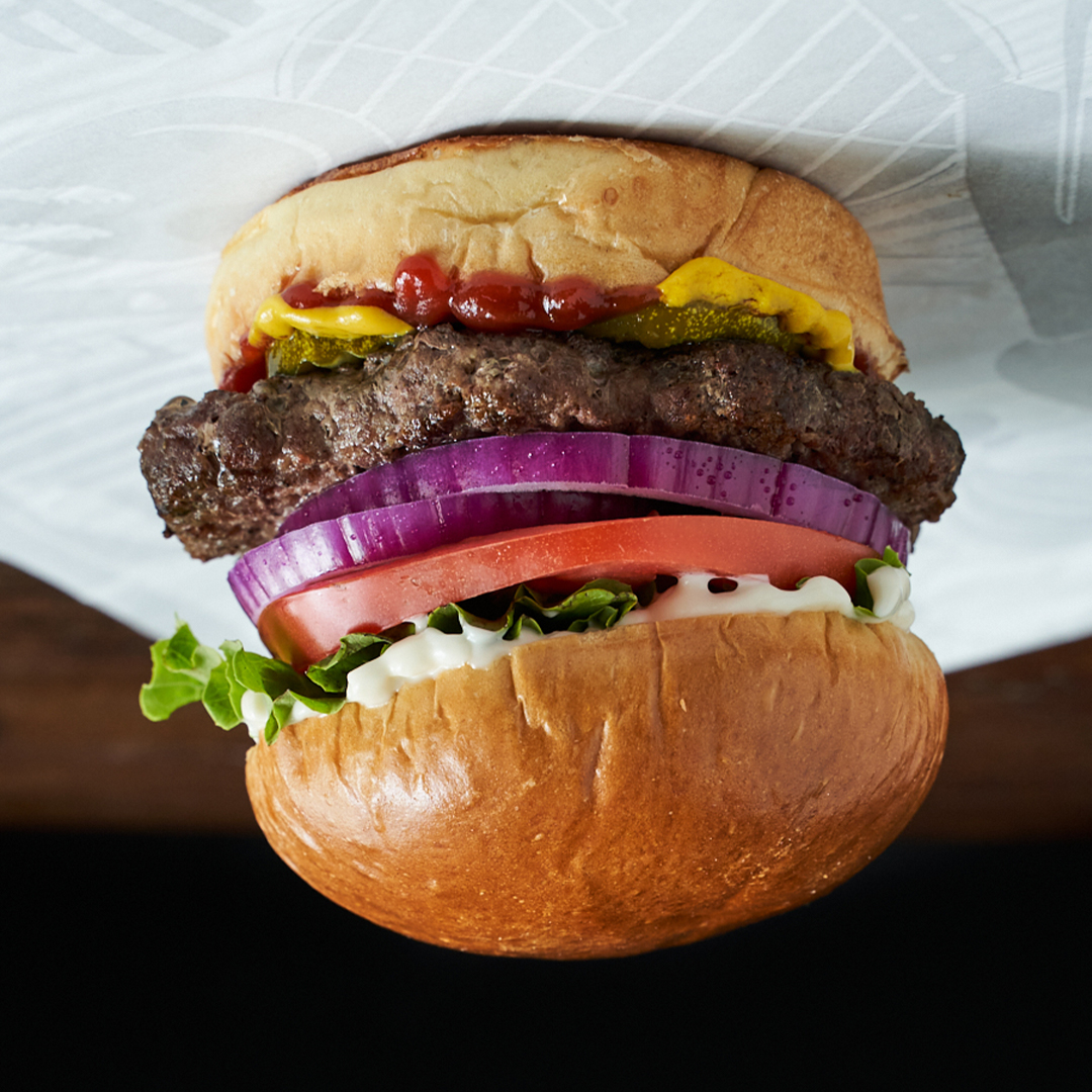 backyardburgers's tweet image. Wondering which way is up. #flippedthescript