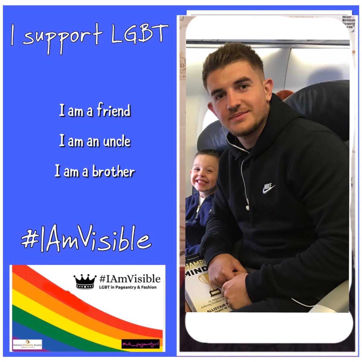 redwinethoughtz's tweet photo. @PinkNews @TheEllenShow @GentlemanJackAL @DIVAmagazine 
here’s a campaign to get behind! #iamvisible #LGBTQ #diversitymatters @UK_pageantgirl https://t.co/fAHczBVIMZ