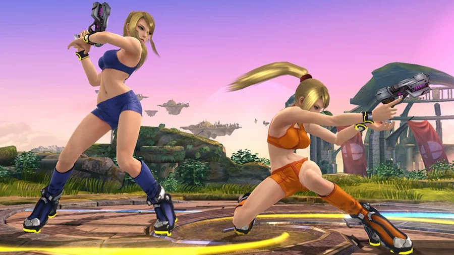 canyouseethighs's tweet photo. You can see Zero Suit Samus' thicc and juicy thighs in #SmashBros - submitted by @DudeInkling https://t.co/xMiJfAPXPE