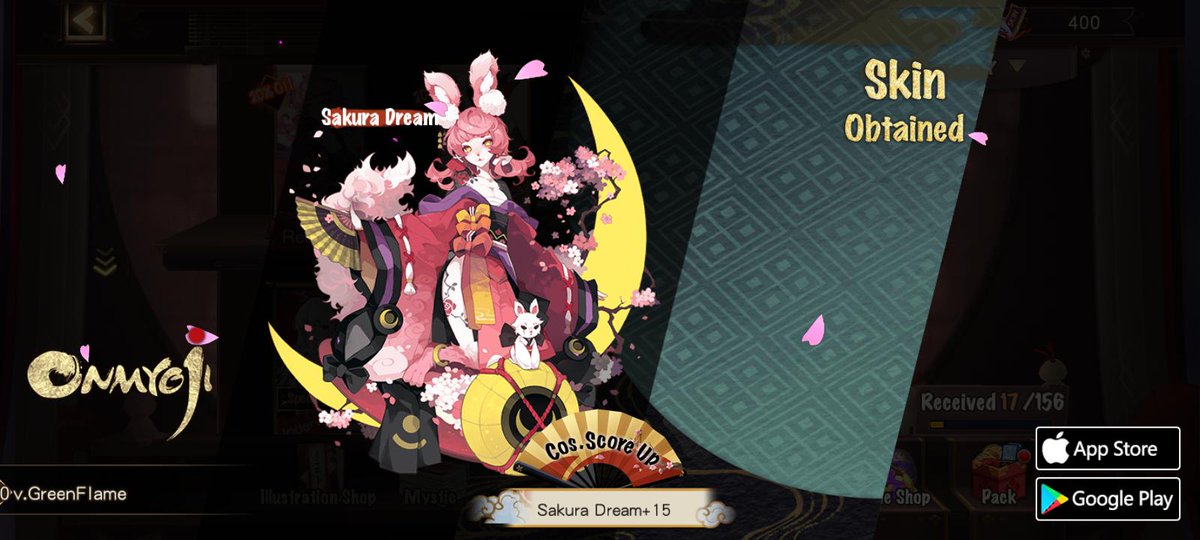 cwu_13's tweet photo. #Onmyoji# I got a brand new rare skin! Check it out and try your luck! https://t.co/tz64i3k1cH