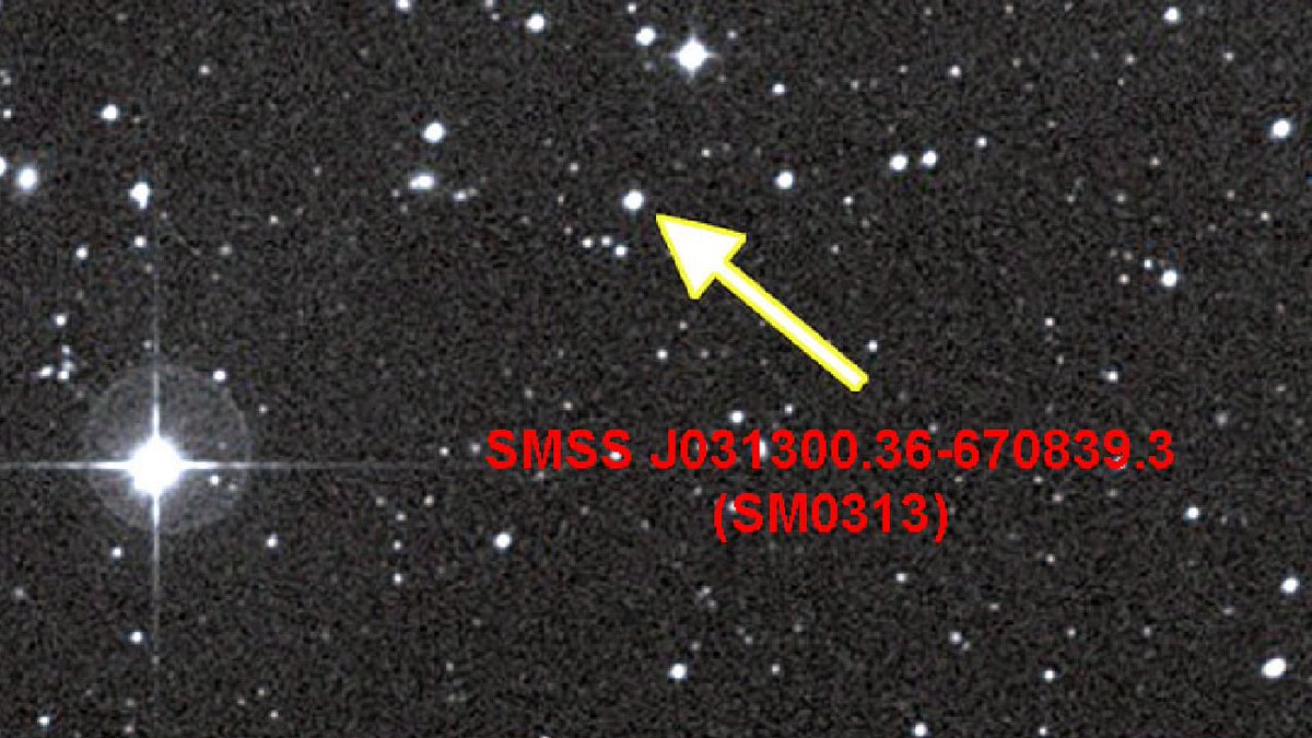astronomia2016's tweet photo. Самые древние звезды во Вселенной: SMSS J031300.36-670839.3 (SM0313) https://t.co/0w6XlAIzSb
#звезда #астрономия #SM0313 #астрофизика #космос #наука #space #science #star #Hydrus #SkyMapper #МлечныйПуть #галактика #видео https://t.co/7fRKZjasdQ