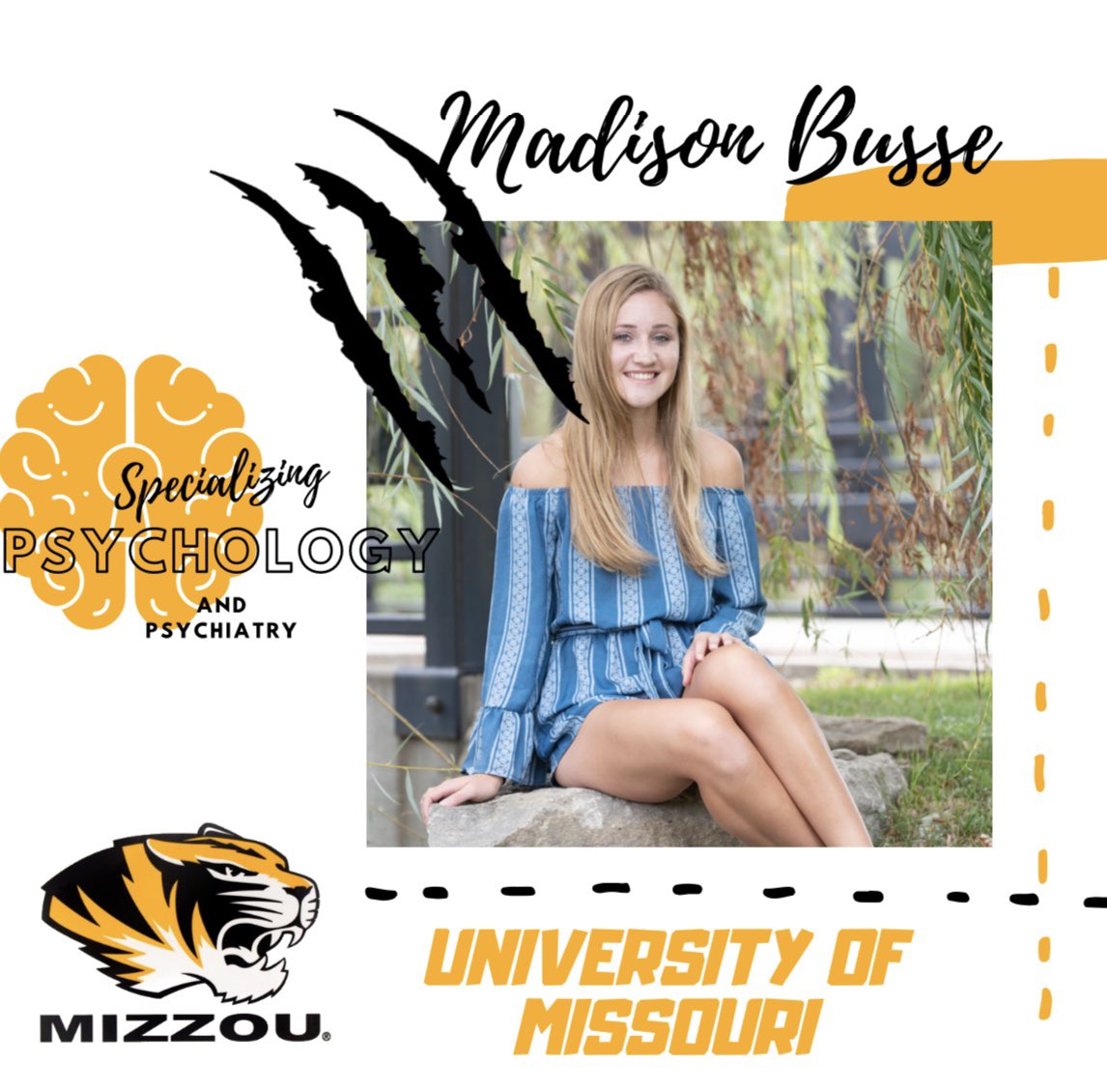 Moving right along, please help me recognize these four spectacular seniors!!!

> Ian Prinster
> Daniel Blevins
> Madison Busse
> Andrew Vick

Wishing you four the best of luck in your futures! Keep making us proud!