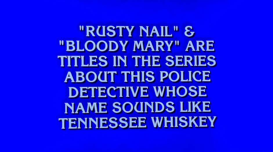 jakonrath's tweet image. Thanks to the fans who pointed out this JEOPARDY! gameshow question from today.

I finally made it, Mom!