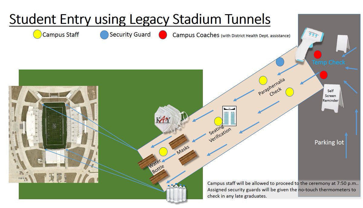 #Classof2020 Update: ONE WEEK until #KatyISD graduation ceremonies begin! We have some important updates, including an updated field seating map, student entry procedures, live stream info, and more! Check our website or your email for details. katyisd.org/Pages/news.aspx