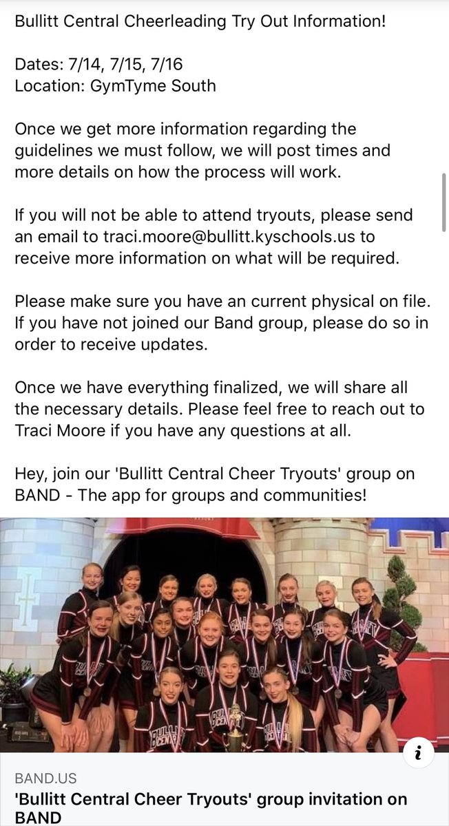 BCHS Cheerleading (@bchscheer1) on Twitter photo 