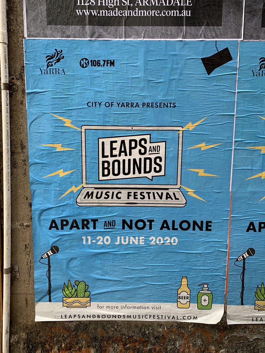 PuntRoadProject's tweet photo. #LBMF20 #puntroadproject #localarts #cityofyarra #melbourne #livemusic #history https://t.co/TcronXcJ3J