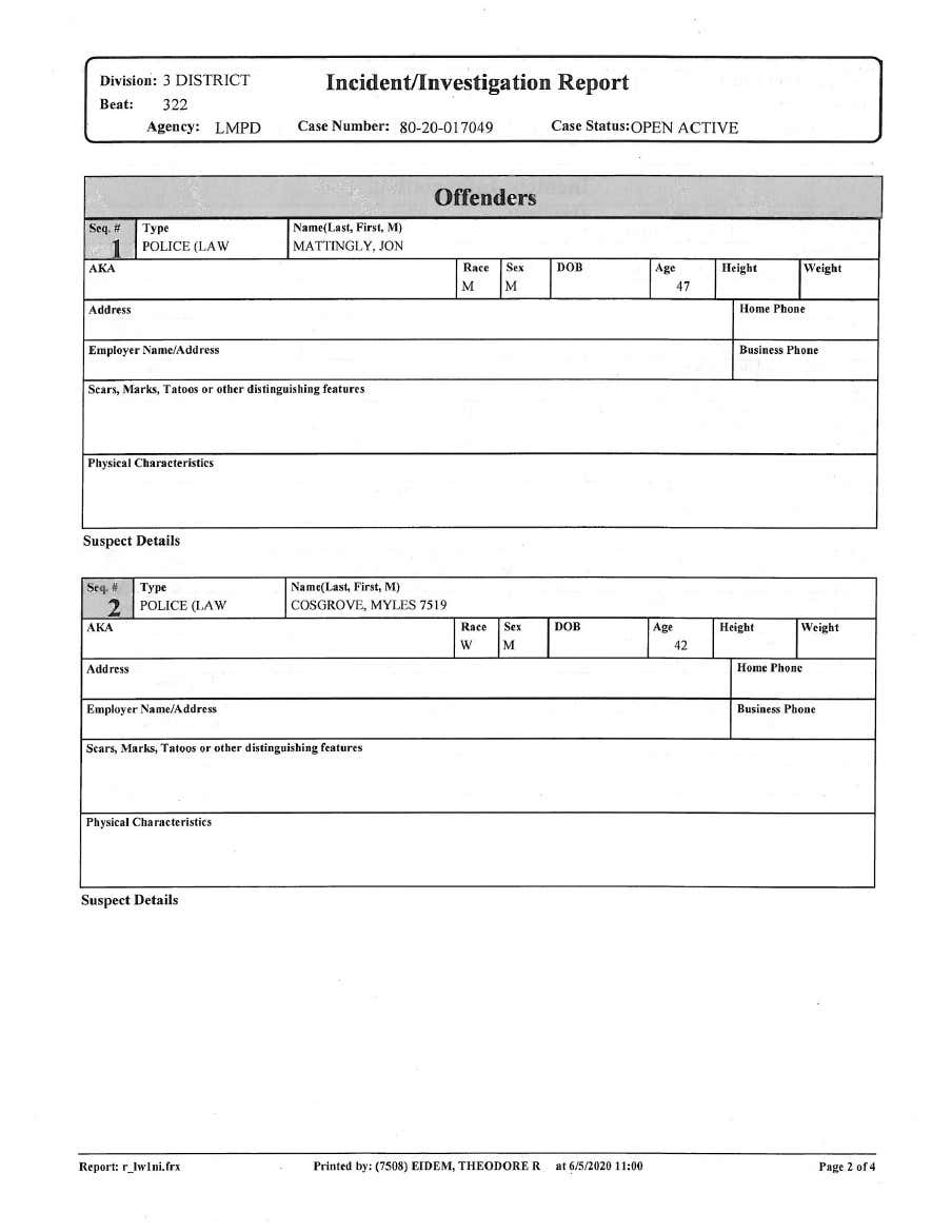 Breonna Taylor was killed during a botched raid at her Louisville home on March 13.Activists have been asking for answers and justice for months.Louisville police just released the incident report.It's basically blank.  #BreonnaTaylor