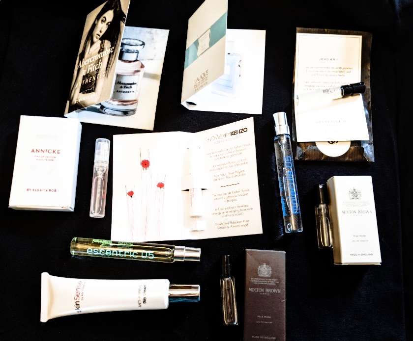 IScentYouADay's tweet photo. New  Perfume Society Discovery Box Launches We Love has exciting new scents and a v.handy #skinsense day cream. Dive in and read my review https://t.co/2kHQiXDnBF 
@Perfume_Society @EIGHTBOB1 @MoltonBrownUK @kenzo @makesskinsense @Abercrombie @LALIQUE
 #escentric #molecule05 https://t.co/f2i73aeLCa