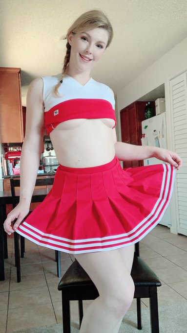 Big news! I made the cheer squad! Get your custom video of me doing a special cheer just for you at https://t<a href="/tag/sextme"class="tags"><span>#sextme</span></a>