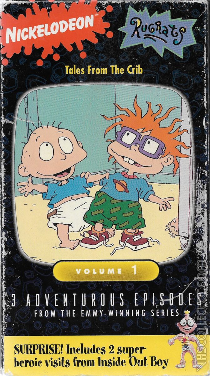 The first VHS releases of Rugrats, released in August 1993. pic.twitter.com...