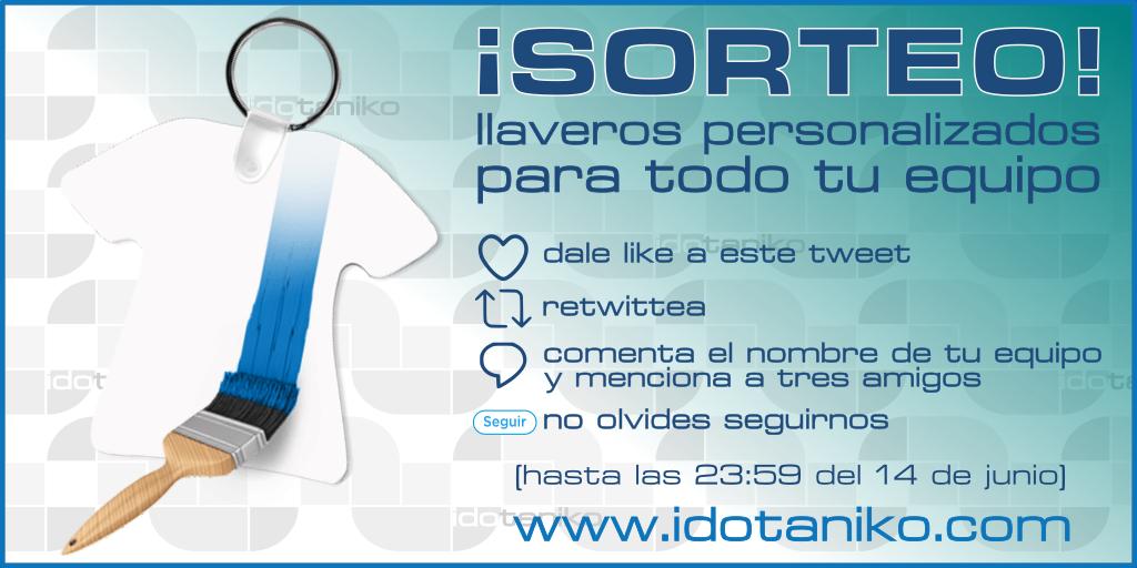 Participa  y consigue llaveros personalizados para todo tu equipo, peña, etc.
Consulta las bases en instagram.com/p/BmCK8CiFhJt/…