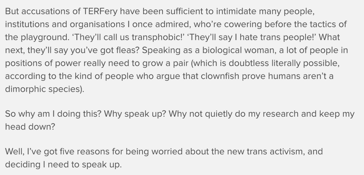 8a. The victim narrative continues. It's Rowling and her supporters who you're supposed to feel sorry for - there's been no mention yet of the actual plight of trans people.