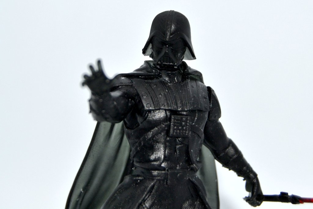 de3dprintman's tweet photo. This #DarthVader model by #Malix3Design is printed on the Original #PrusaSL1 by @josefprusa in 0.025mm layers in #HarzLabs Model Black resin. The model is just 60mm tall. The lightsaber is printed in Harz Labs Dental Clear and spray painted red and black. 
https://t.co/oOwYizC8Oh https://t.co/8YxlqSV1rm