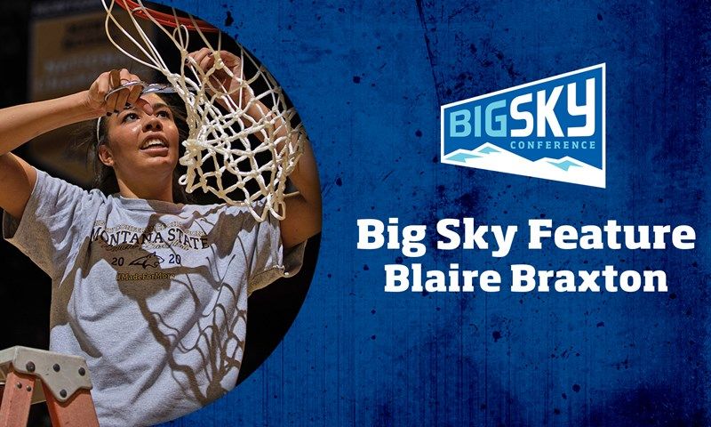 BigSkyWBB's tweet photo. .@MSUBobcatsWBB Blaire Braxton's journey with the Bobcats is not over yet.  Braxton looks ahead to the future and is excited about her opportunity to be a part of the coaching staff.

FEATURE: https://t.co/NeRMFGiVAU https://t.co/96V8K8RLJh
