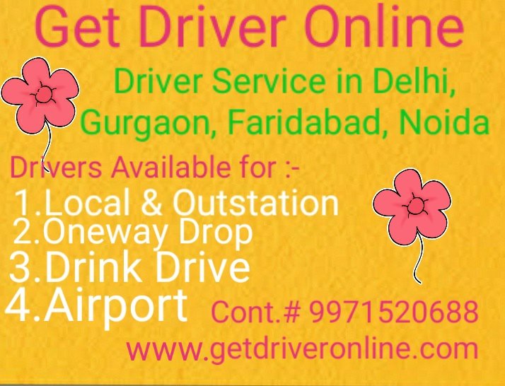 infinitytouch20's tweet image. Get 20% OFF on All Type of Bookings...with more Care,Safety and Precautions
Note:- All types of Drivers available at DelhiNCR 
+Cabs available for Outstation
 
Call @ +91 9971520688

#GetDriverOnline #DriverNearMe #HireDriver #OnlineDriver #BestDrivers #DriverOnCall #DriverInNCR