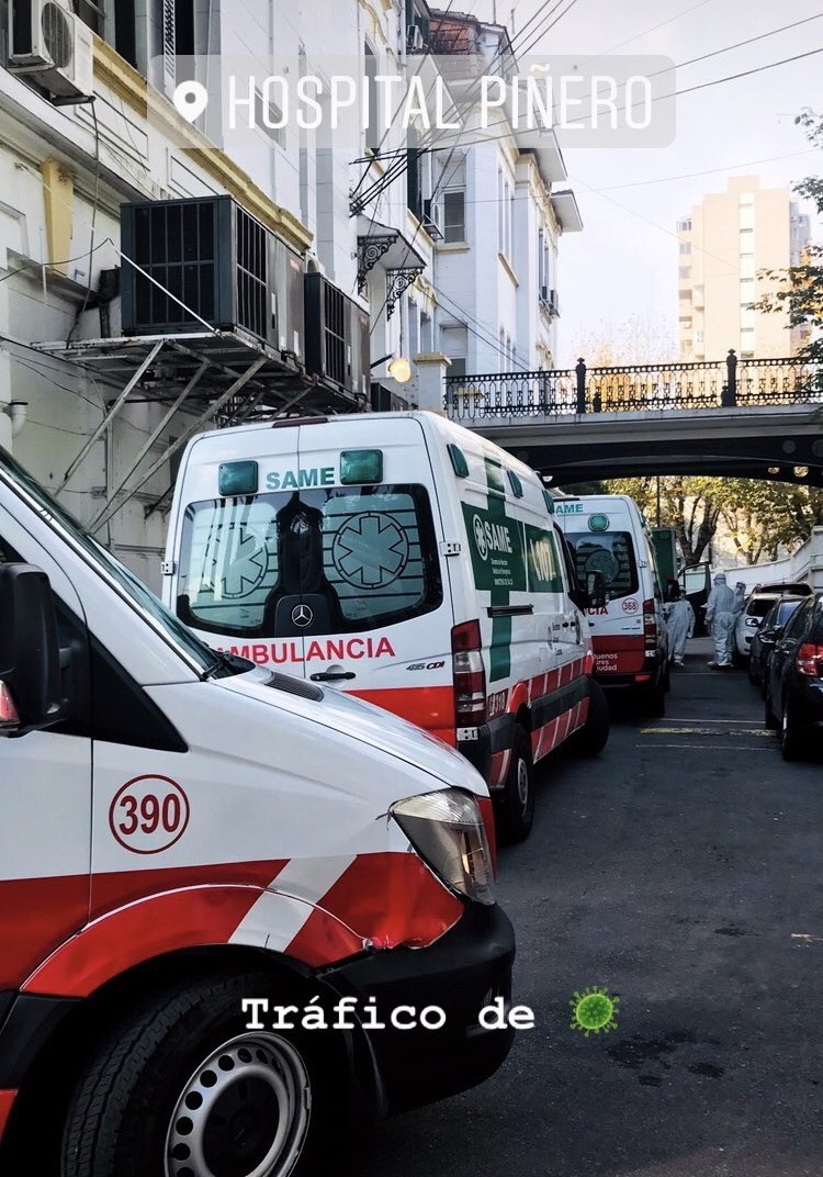 SaludGcba's tweet photo. Larreta te cagas en la gente y en personal de salud, seguí sacando a la gente a correr y abriendo la cuarentena. Estamos rechazando ambulancias porque no hay lugar. Hoy exploto el covid en CABA https://t.co/IOUcLYBEXw