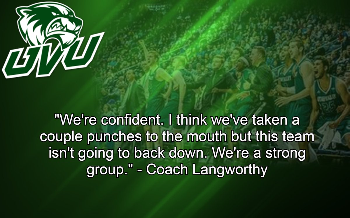 HCUtahvalley's tweet photo. Coach Langworthy is still keeping a positive mindset after the team's 1-5 start. #WelcomeToTheValley https://t.co/PVocACBjwQ
