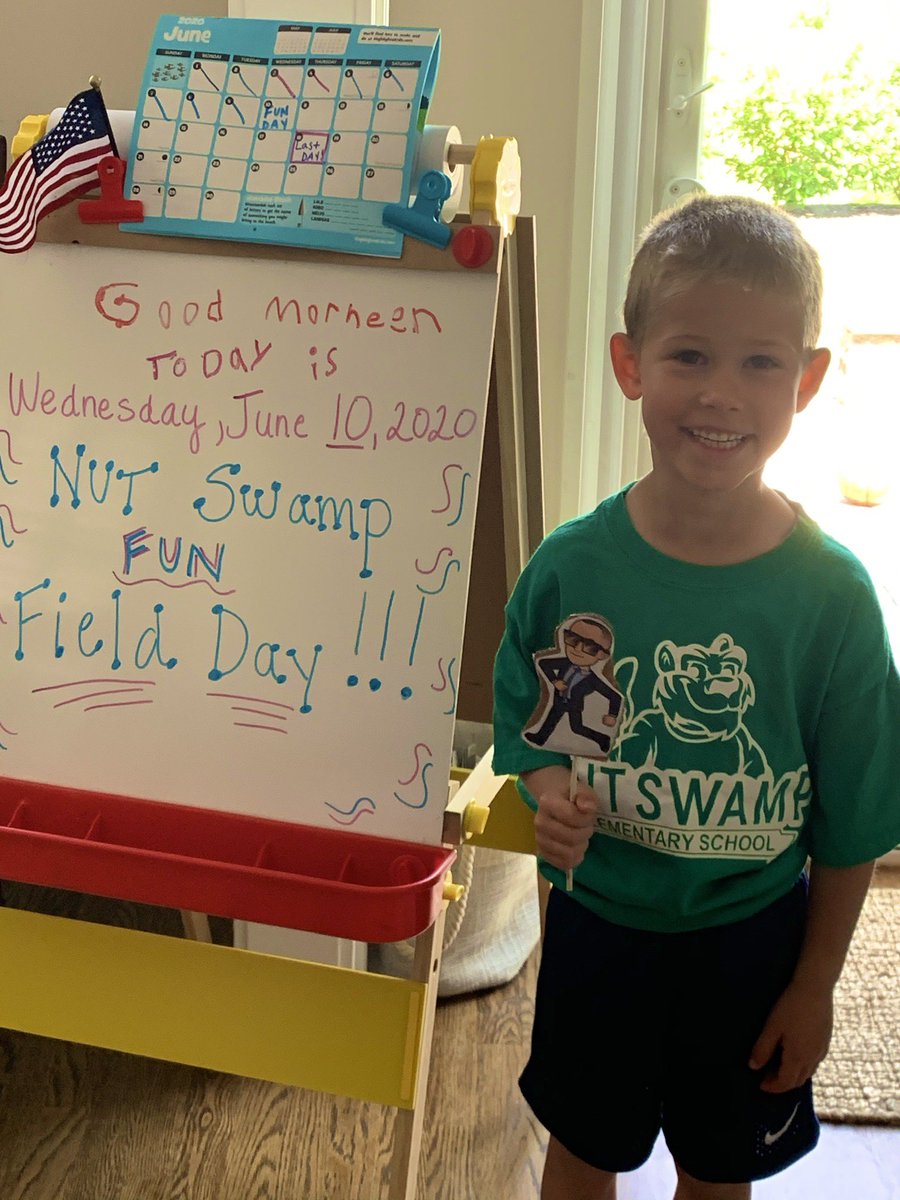 Looks like the Kinders are LOVING Virtual Field Day!! 🥇🥈🥉@NutSwampTigers <a href="/NutSwampSchool/">NutSwamp School PTA</a> @vincentbutka07 #tigertime <a href="/MTPSpride/">Middletown Township Public Schools</a>