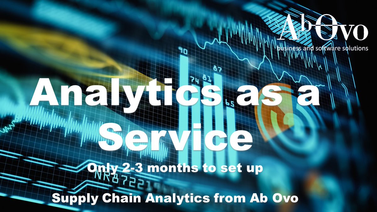 AbOvo_Group's tweet photo. Interested in Supply Chain Analytics - contact us! https://t.co/L1N5sB6cYU