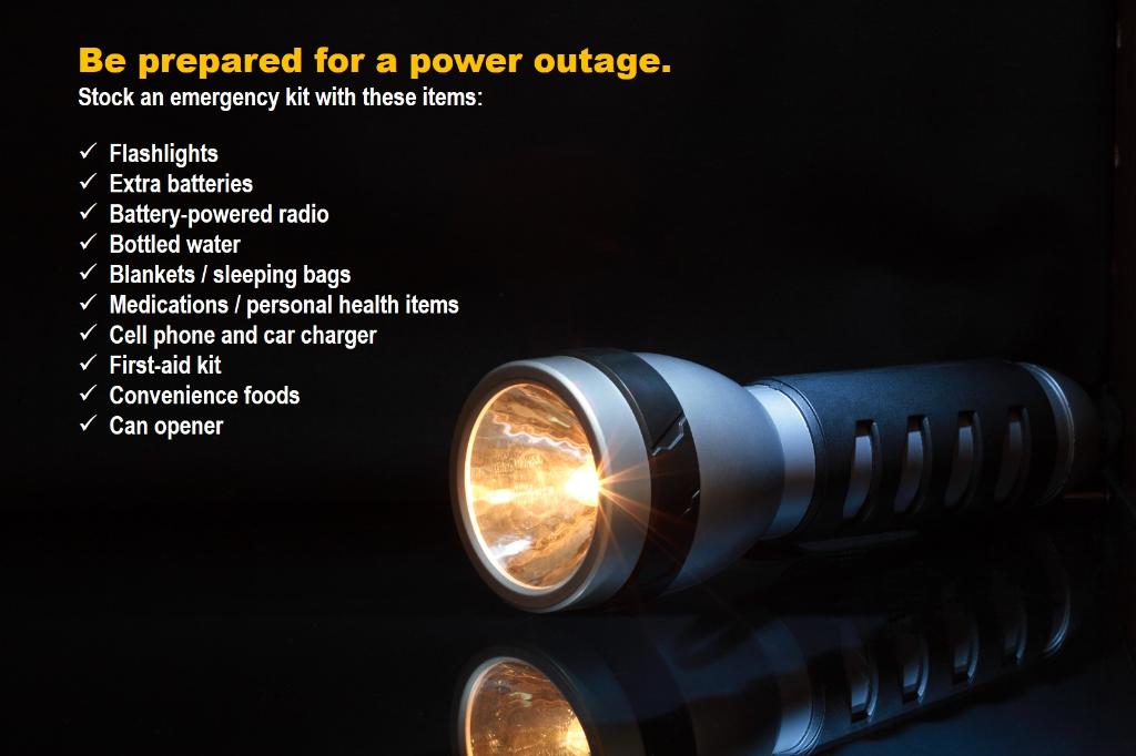 West Penn Power On Twitter We Continue To Monitor Today S Weather Our Crews Are Prepared To Respond Should Outages Occur You Can Prepare Too By Having These Items Handy Should You