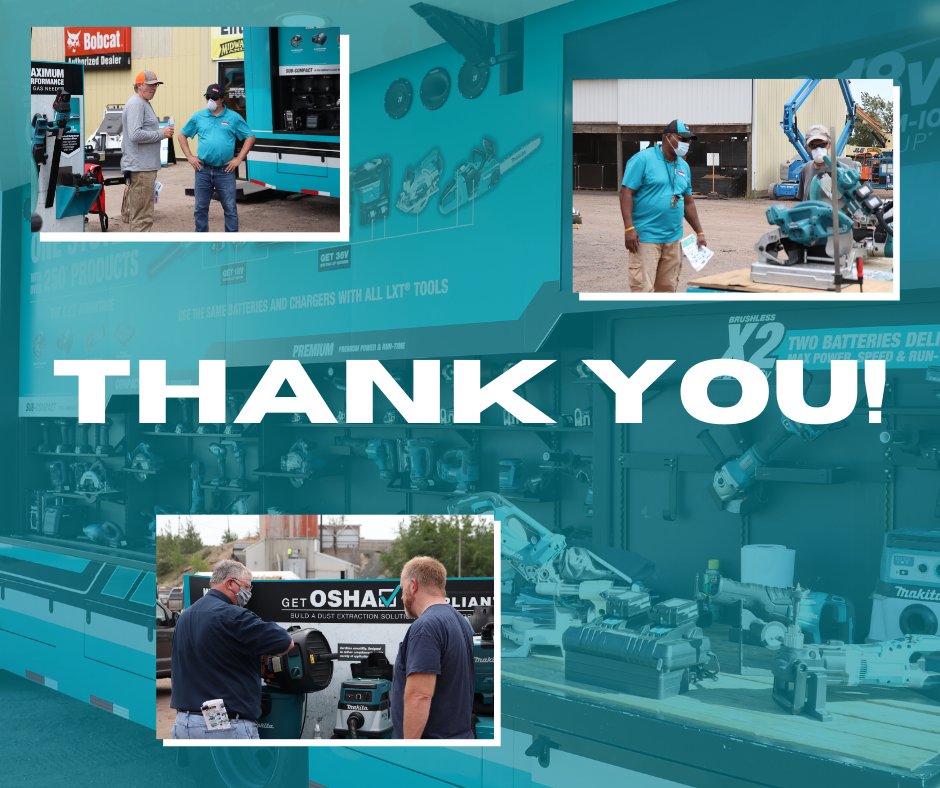 Thank you to everyone who swung by the @makitatools #DrivingInnovation Tour yesterday!
.
.
.
#906rentals #TeamMidway #MakitaTool #200solutions #OneDayDeals #ImpactDriver #MakitaUSA #TeamMakita #HEPA #CircularSaw #CordlessTools #RecipSaw #AngleGrinder #RotaryHammer