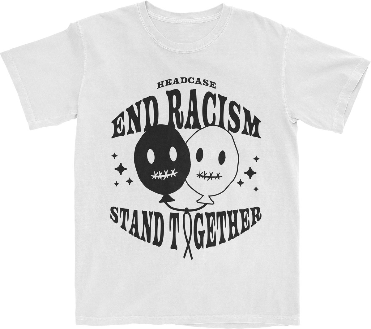 HeadCaseInc's tweet photo. “End Racism Stand Together”

Available next week.

All proceeds from this shirt will be donated to #blacklivesmatter 

Special thankyou to @akt for their support. https://t.co/NnLL3lIIuS