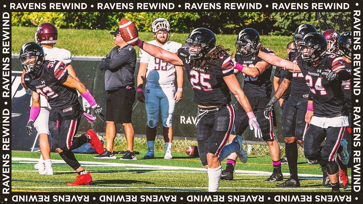 CURavens's tweet photo. π RAVENS REWIND π
A must win game late in the 2019 season, Ravens Football defeats the eventual Yates Cup champions McMaster Marauders 35-30 // Oct. 11th, 2019 #RavensRewind
Full game highlights tonight on @CURavens IGTV & YouTube π₯ https://t.co/Ln1cW0juSM