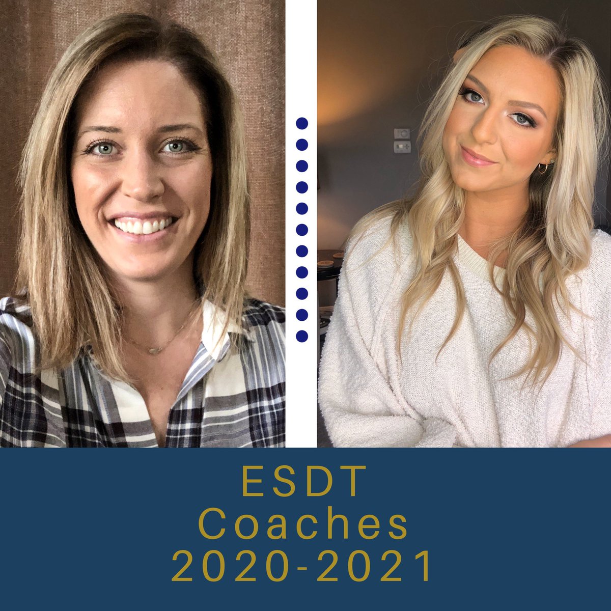 esdt_'s tweet photo. Elkhorn South Dance Team announces our new coaches for 2020-2021! #rollstorm #EVOLVEesdt20 COACH BAKER &amp; COACH PYLE https://t.co/fArNPWfyj7