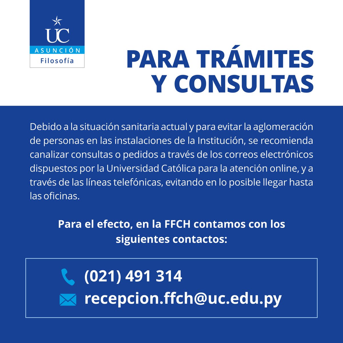 pestillo Asalto Completo Comunicación-UCA (@ucacomunicacion) / Twitter