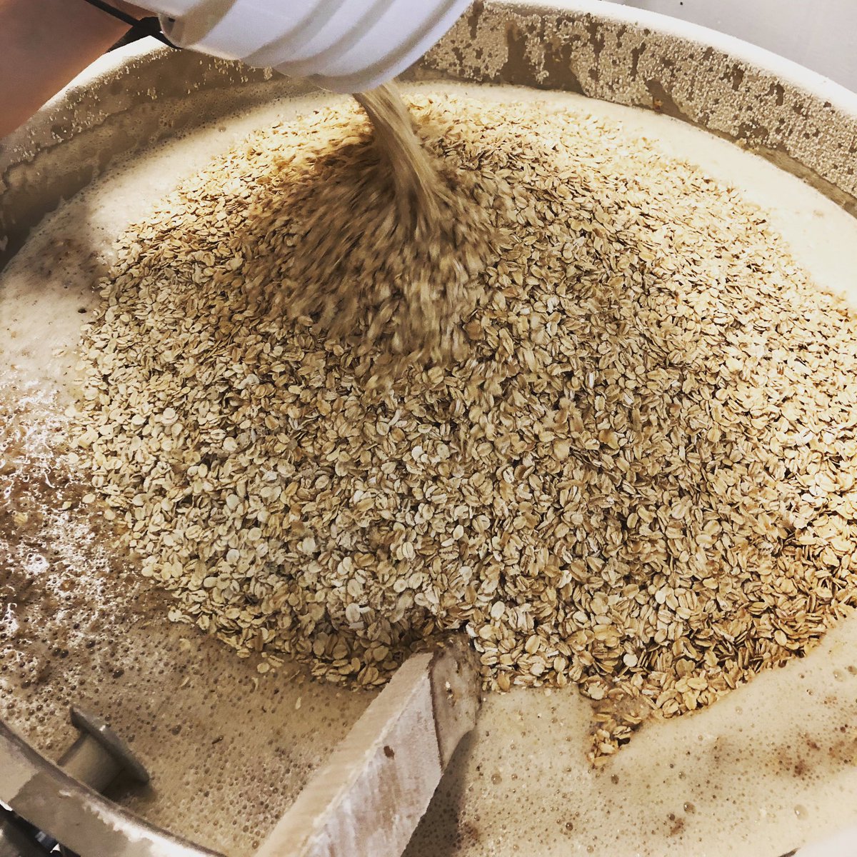 eavesdropbeer's tweet photo. Horchata Pale Stout in the works! Look for it in the coming weeks 👀🍻
#Brewday #EavesdropBrewery #Yorkshire #Centreville #Manassas #CraftBeer #DrinkLocal #VABeer #EavesdropBrewing #Brewery #Beer #EavesdropBeer #Drink #PrinceWilliamCounty #FairfaxCounty #VaBrewing https://t.co/JdQKzJXZQa