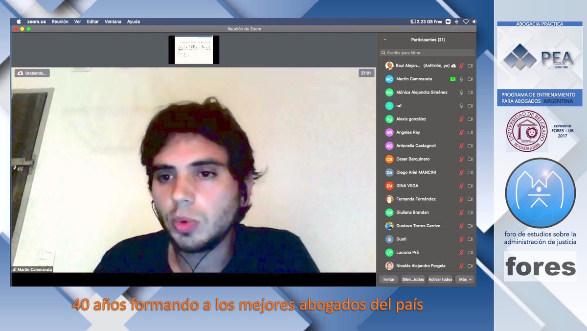 EABA_4_0's tweet photo. CONTESTACION DE DEMANDA
en el
PROGRAMA DE ENTRENAMIENTO PARA ABOGADOS de @PEAbogados
#PEA #PEA2020 #PEAADistancia #PEA40Años #PEAUB #PEAAbogaciaPractica #ContestacionDeDemanda https://t.co/yDMR8R0K4c